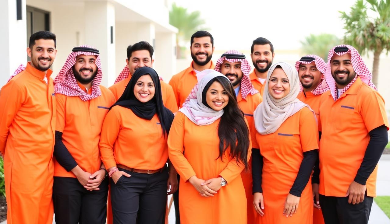 فريق شركة البرق للخدمات المنزلية