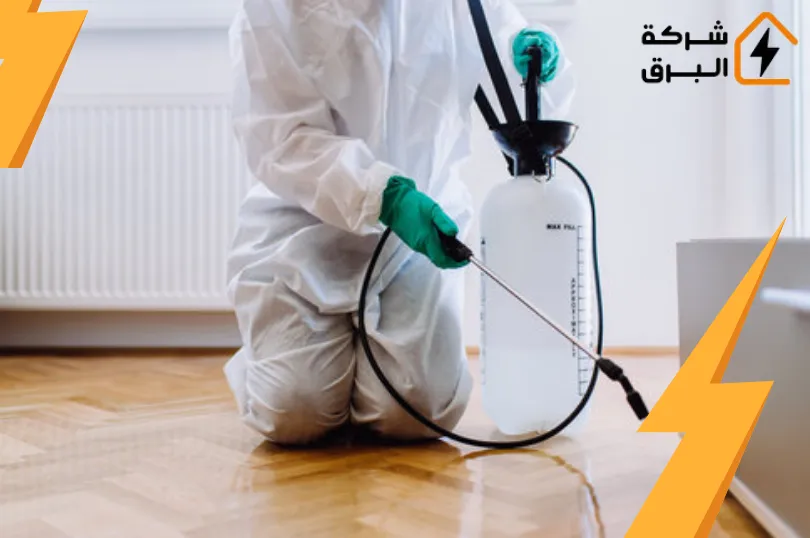 طريقة رش الدفان