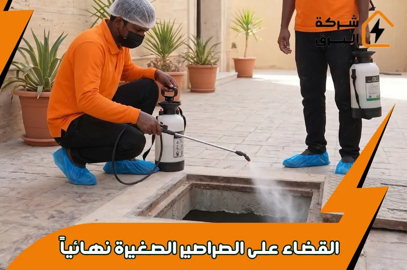 القضاء على الصراصير الصغيرة نهائياً