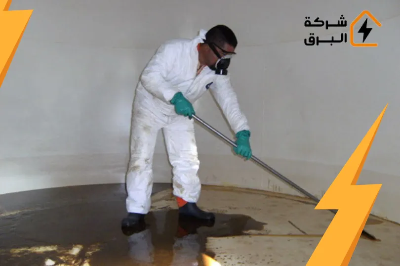 تنظيف الخزان الارضي