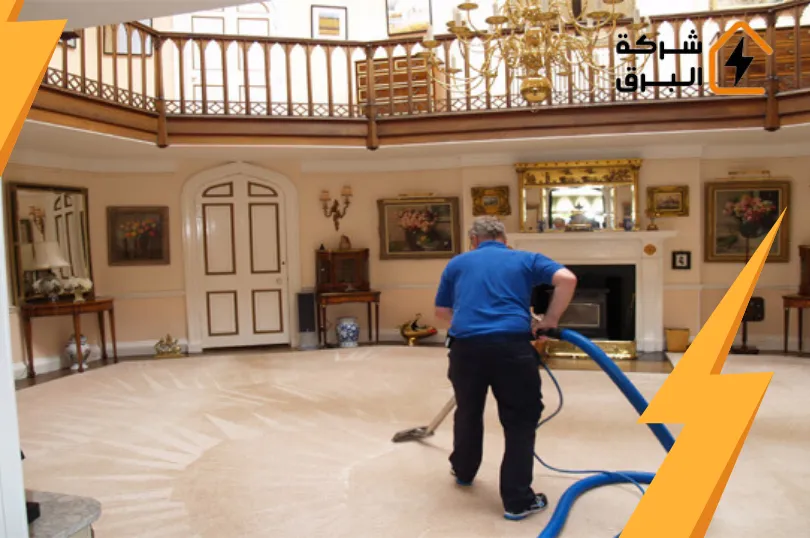 تنظيف الفلل الجديدة