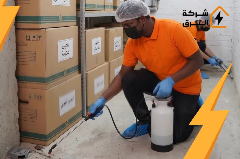 خدمات مكافحة حشرات بالرياض التي تقدمها شركة البرق